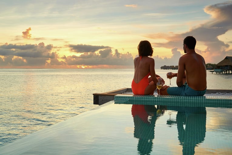 Conrad Bora Bora Nui Conrad Bora Bora Nui - Villa - SUNSET POOL WATER VILLA (5)