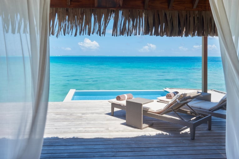 Conrad Bora Bora Nui Pool OW Villa - Terrace (2)
