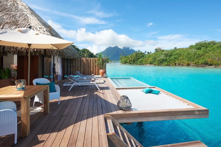 Conrad Bora Bora Nui Villa Deck