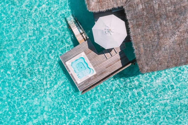Conrad Maldives Grand-Water-Villa-Whirlpool-Deck-Drone-Shot-1063x614