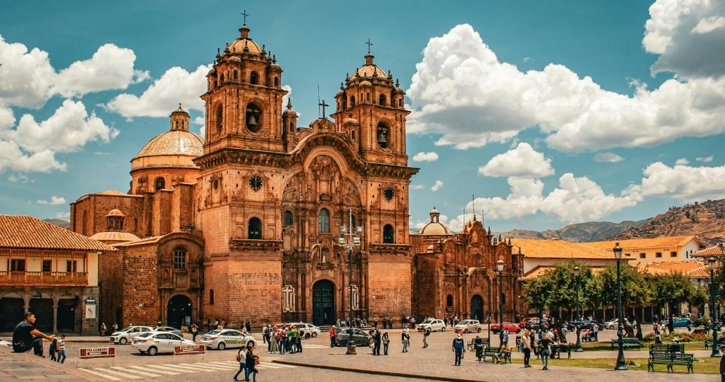 Cusco, město, chrám, lidé