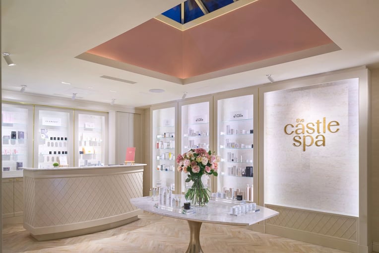 Dromoland Castle | Exclusive Tours The-Castle-Spa-at-Dromoland-Reception-Area-scaled