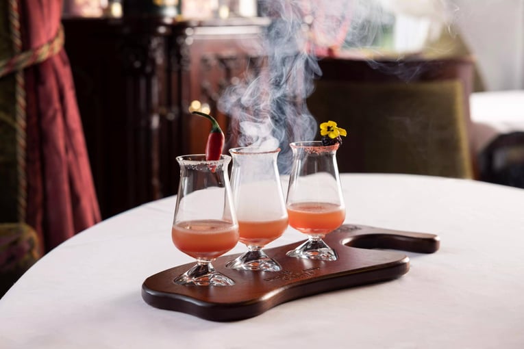 Dromoland Castle | Exclusive Tours The-Three-Faces-of-The-Morrigan-Dromoland-Castle-Cocktail-Menu