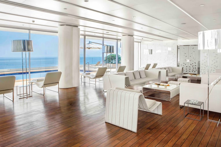 Elounda Beach Spa lounge area
