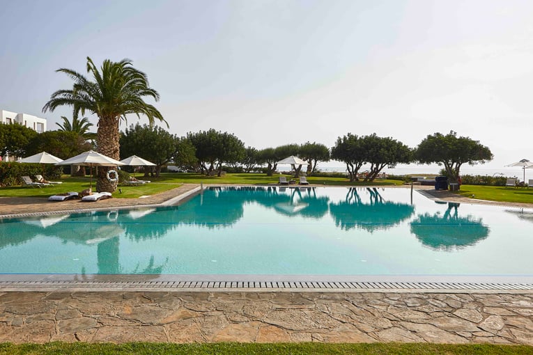 Elounda Beach swimming pool area