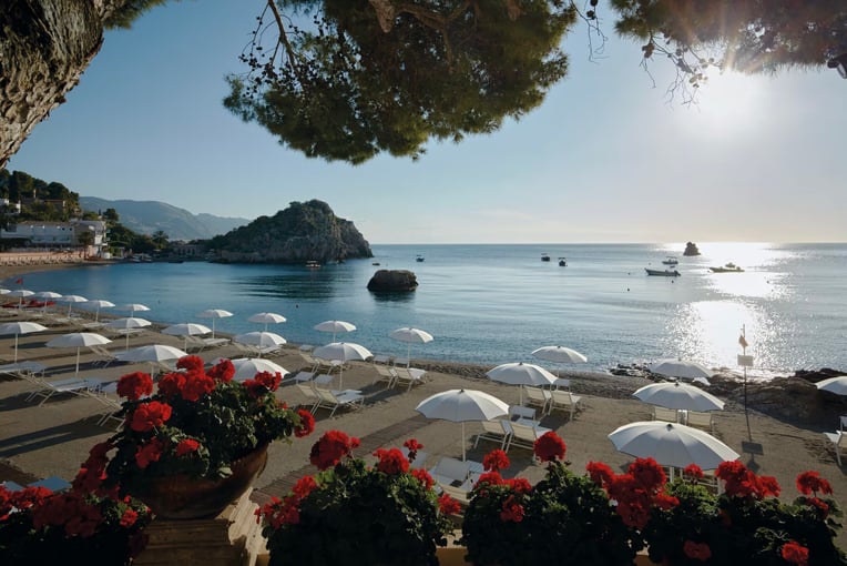 Grand Hotel Timeo, A Belmond Hotel, Itálie – Sicílie, Taormina | Exclusive Tours vsa-gst-beach01