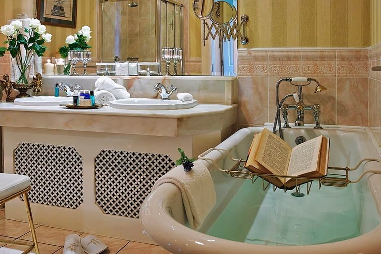 Hayfield Manor Hotel Bathroom-with-Separate-Bath---Shower-