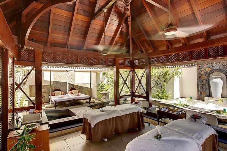 Heritage Le Telfair Golf & Wellness Resort seven-colours-millesime-collection-gazebo-spa