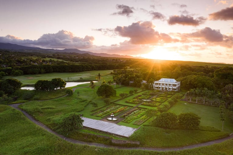 Heritage Le Telfair Golf & Wellness Resort, Mauricius | Exclusive Tours HGC_LE CHATEAU-AERIAL-21