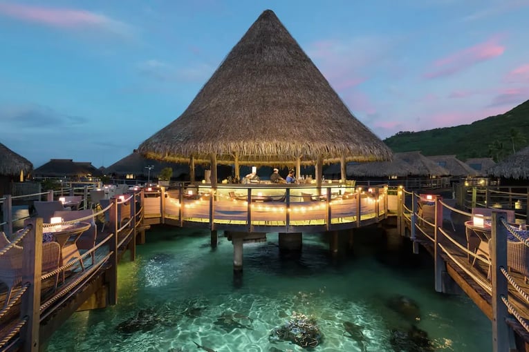 Hilton Moorea Lagoon Resort crepes-bar