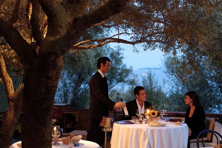 Hotel Capo dOrso Thalasso & SPA 02_Orso_olivastri_cena