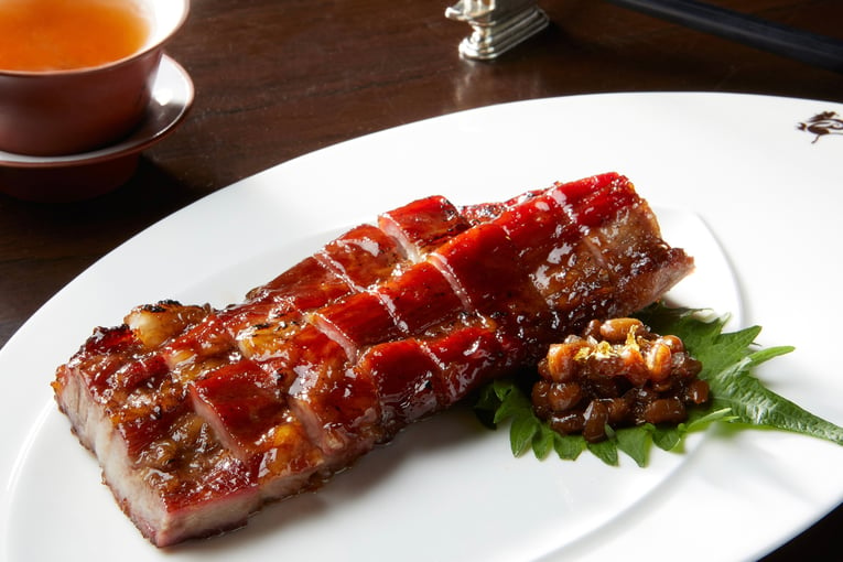 Hotel Peninsula Hong Kong Signature-Dish---Smoked-Barbecued-Hungarian-Mangalica-Pork---MR-632