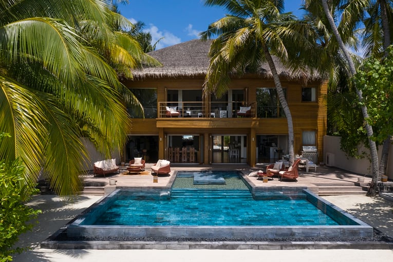 Huvafen Fushi Maldives Huvafen-Fushi-Cube-Exterior-Front-View-Pool-_-Terrace-2