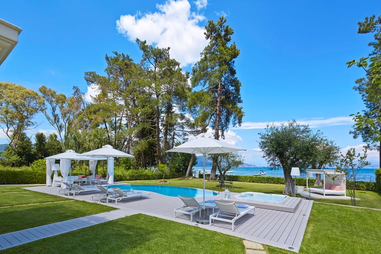 Ikos Dassia SO-Villa-Olympia-Swimming-Pool-Area