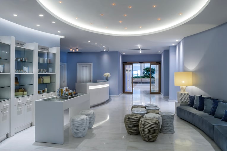 Ikos Olivia, Řecko – Chalkidiki | Exclusive Tours Ikos Olivia_Spa Reception Area 