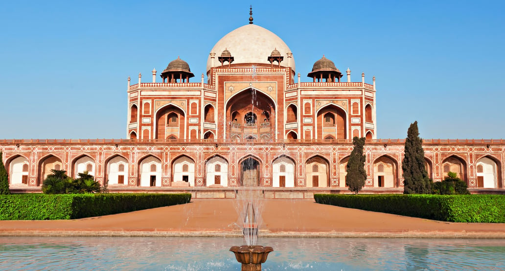 Indie Dillí Humayuns Tomb shutterstock_292059878