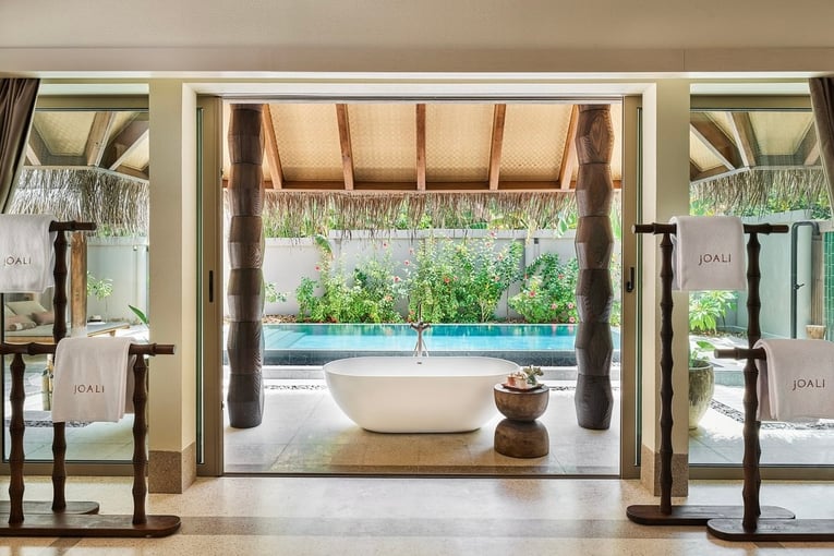 Joali Maldives Family Beach Villa with 2 Pools Bath - Medium