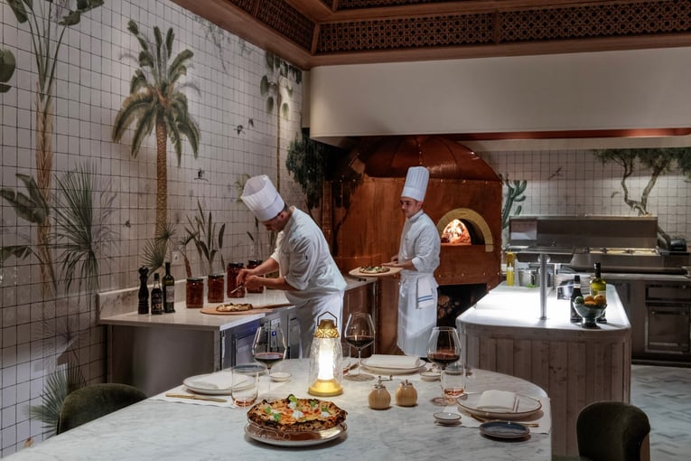 La Mamounia Marrakech, Marrakech – Maroko | Exclusive Tours l-italien-par-jean-georges-cuisine-7-