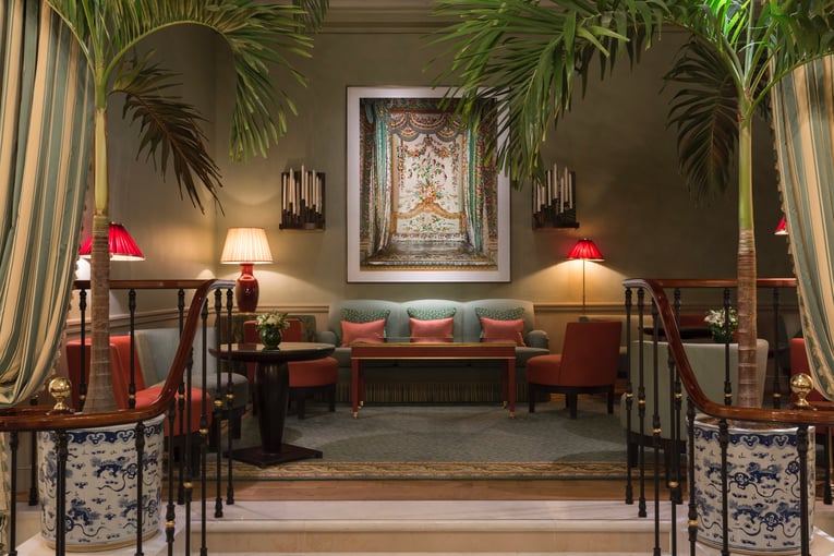 Le Bristol Paris, Oetker Collection, Francie – Paříž | Exclusive Tours le_bristol_paris_-_cafe_antonia_-_salon_vert_3880