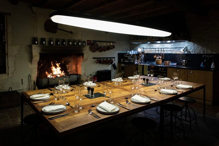 Le Logis, Francie – Cognac | Exclusive Tours Country-Kitchen_Credit-Le-Logis