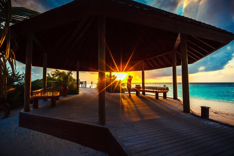 Lily Beach Resort & Spa Sunset Jetty