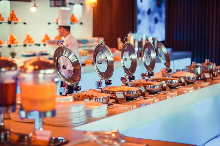 Lily Beach Resort & Spa hot dishes