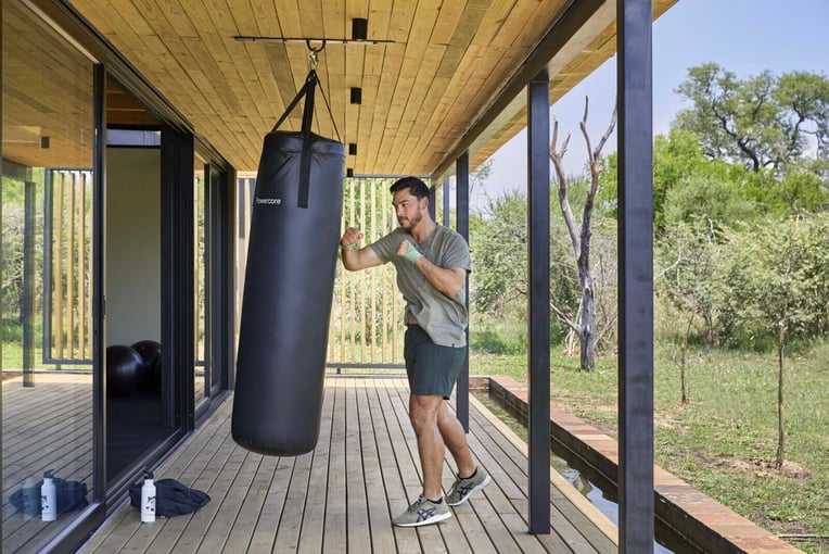 Lion Sands Ivory Lodge | Exclusive Tours IVORY_GYM_BOXING_preview