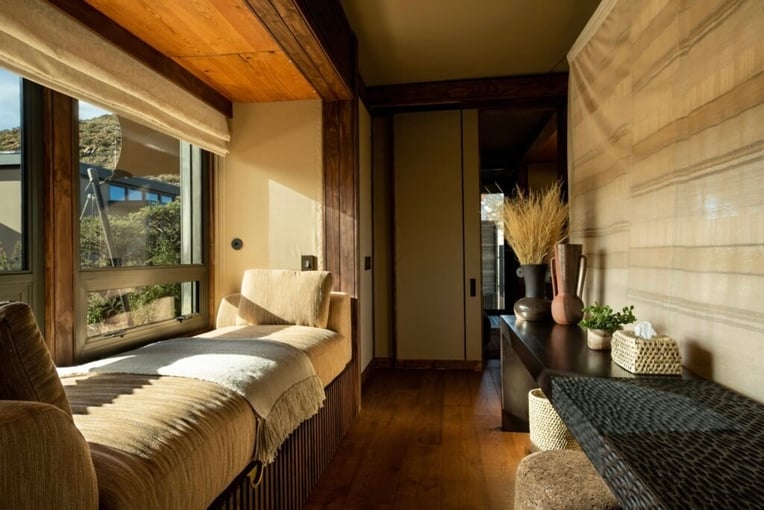 Loapi Tented Camp, JAR – Tswalu Kalahari Reserve | Exclusive Tours Loapi-Day-Bed-Andrew-Morgan-min-1024x683