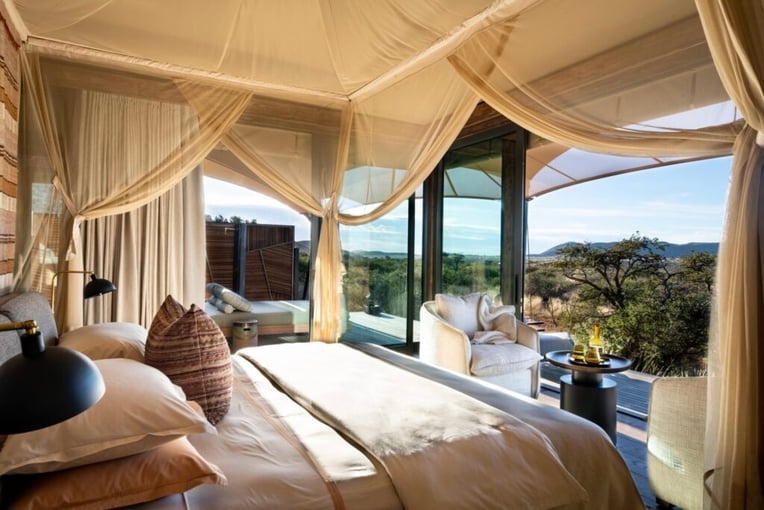Loapi Tented Camp, JAR – Tswalu Kalahari Reserve | Exclusive Tours Loapi-bedroom-2-Andrew-Morgan-min-1024x683