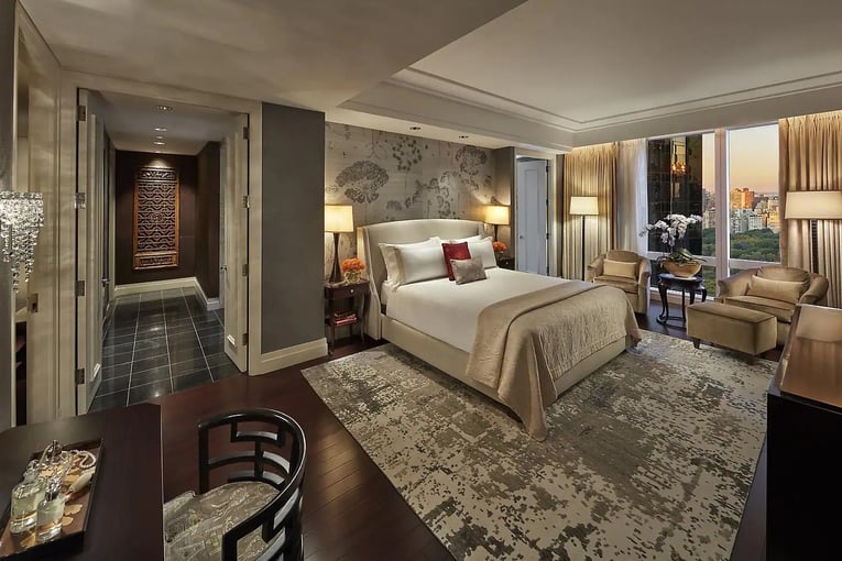 Mandarin Oriental New York new-york-2017-suite-presidential-bedroom