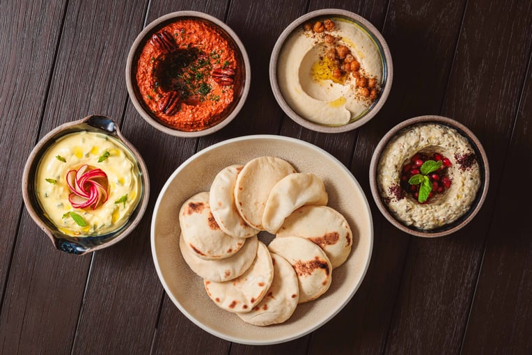 Mandarin Oriental, Costa Navarino costa-navarino-tahir-selection-of-mezze