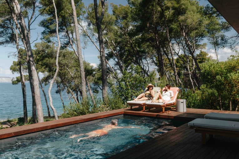 Maslina Resort 5*, Hvar Island, Croatia 16_Maslina Resort_LIFESTYLE_Pool_Villa Borovina_2023