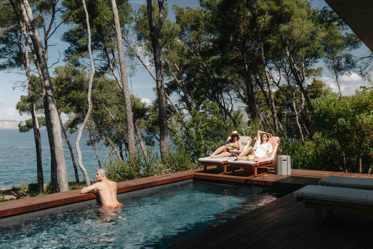 Maslina Resort 5*, Hvar Island, Croatia 17_Maslina Resort_LIFESTYLE_Pool_Villa Borovina_2023