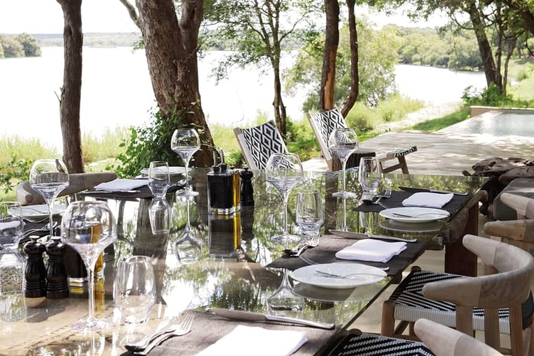 Matetsi Victoria Falls matetsi_riverhouse_lunch1-1