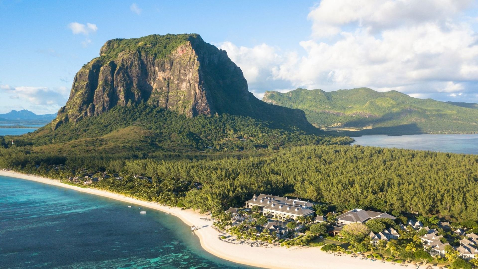 Mauricius, moře, pláž, hora