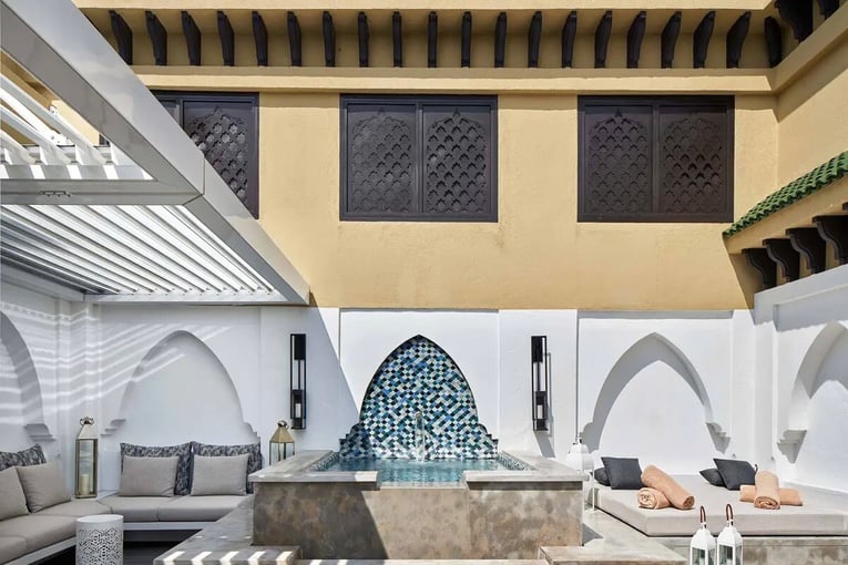 Mazagan Beach & Golf Resort, Maroko – Mazagan | Exclusive Tours terrasse-suite-bath