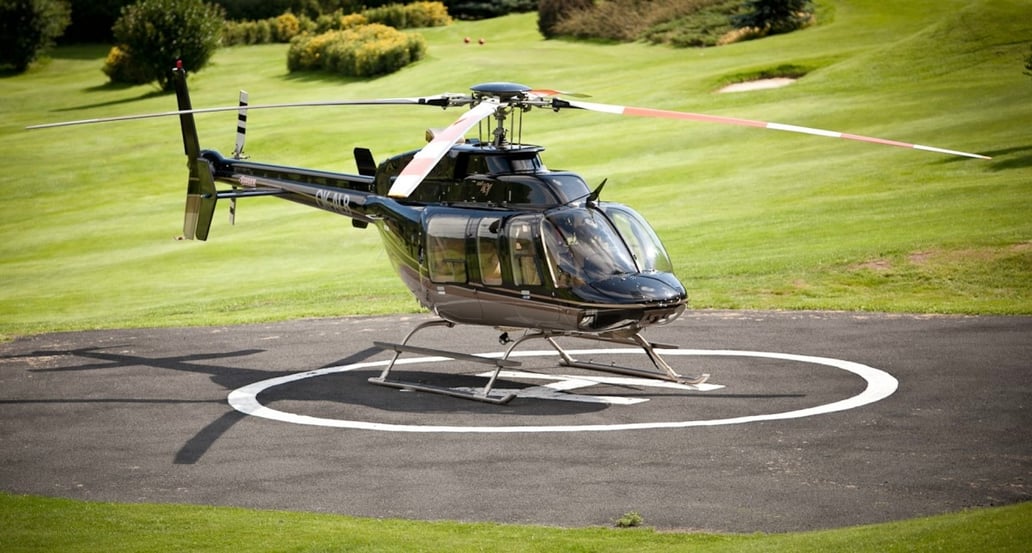 Na hory helikoptérou_bell-407