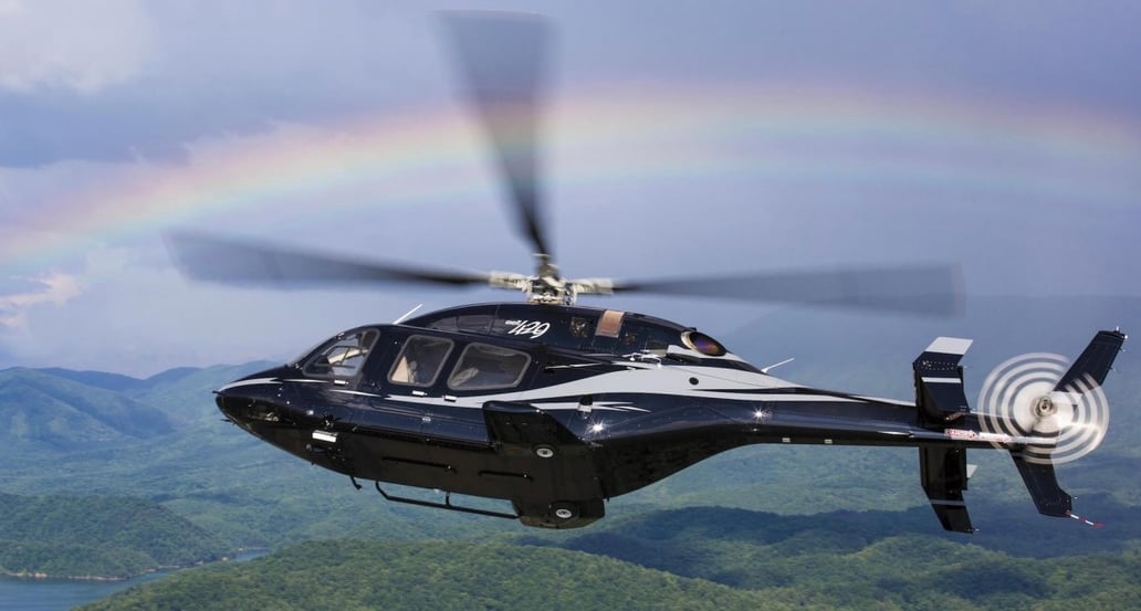 Na hory helikoptérou_bell-429