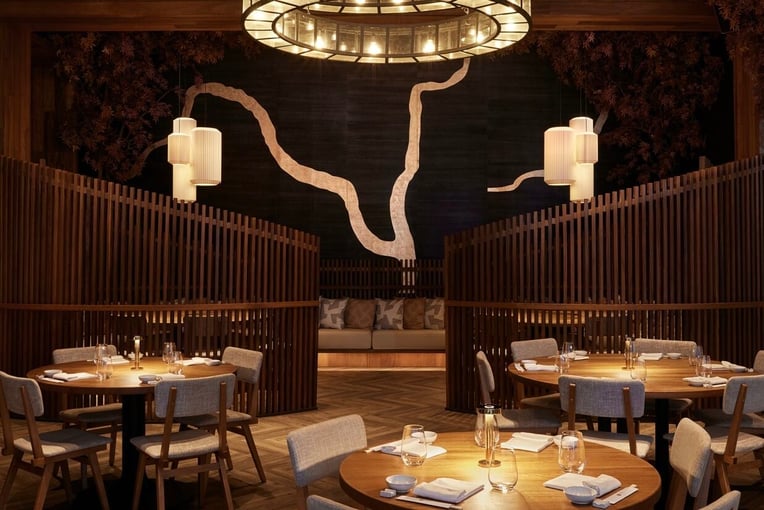 Nobu Hotel Marrakech, an SLH Hotel, Maroko – Marrákeš | Exclusive Tours Nobu-Restaurant-1300x825