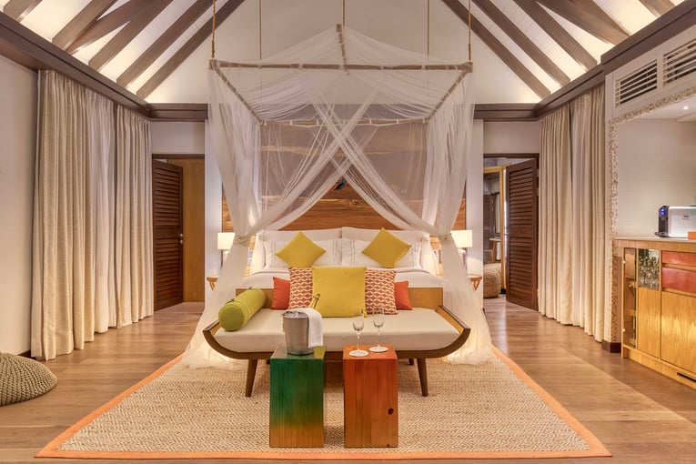 OZEN LIFE MAADHOO - Earth Villa - Bedroom_