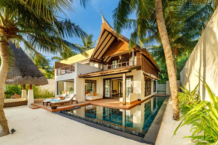 OZEN RESERVE BOLIFUSHI - Earth Pool RESERVE - Exterior - Sunset-1
