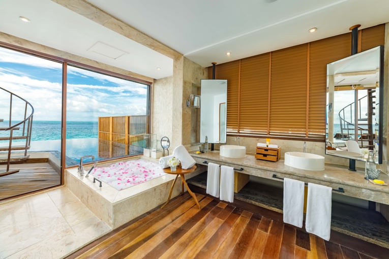 OZEN RESERVE BOLIFUSHI - Private Ocean RESERVE - Master Bathroom