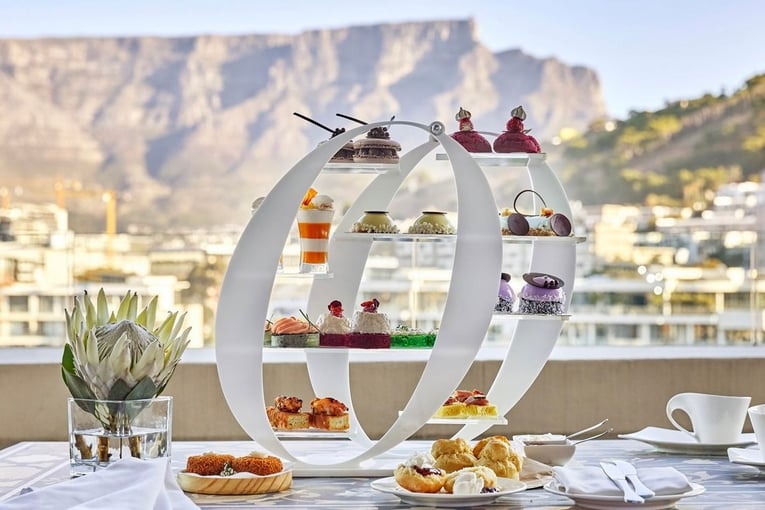 One&Only Cape Town ooct-dining-afternoon-tea-stand