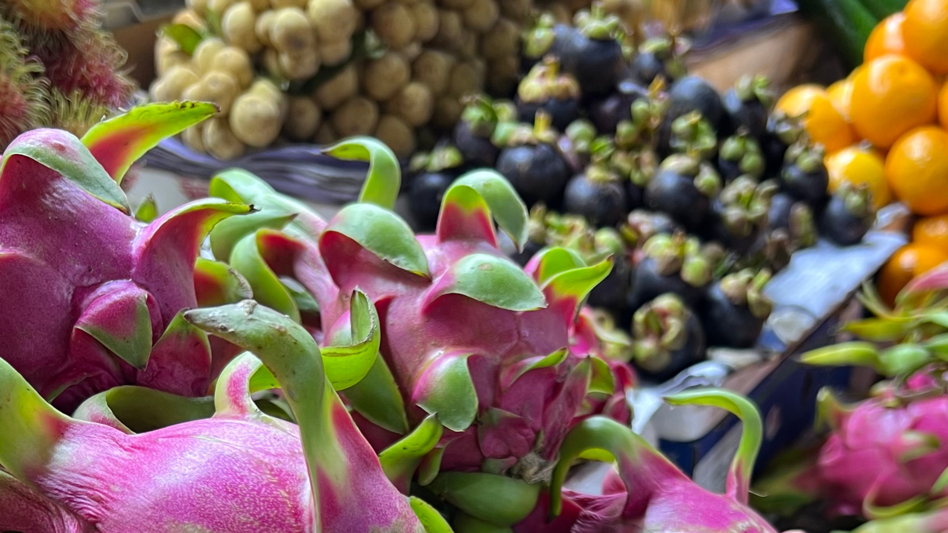 Ovoce na trhu - Kambodza - Petra