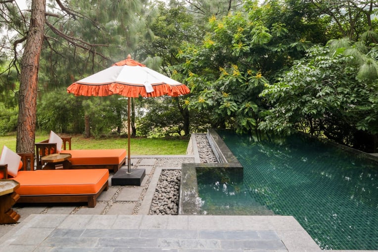 Pemako Punakha, Bhútán – Punákha | Exclusive Tours pool
