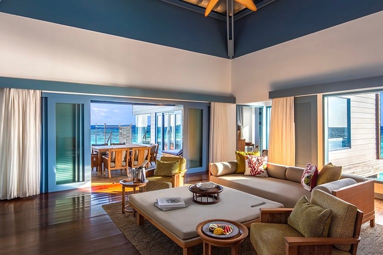 Raffles Maldives Meradhoo Resort RMM_1624715_Residence_Living_Room