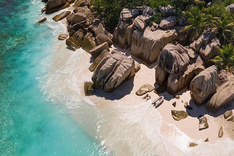 Raffles Seychelles RPS_Island-Hopping-Aerial