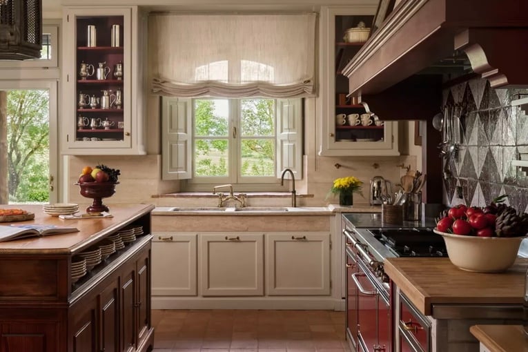 Rosewood Castiglion del Bosco, Itálie – Montalcino | Exclusive Tours rwcdb_Castiglion del Bosco_villa  Biondi_kitchen_2_june2024_WIDE-MEDIUM-4-3