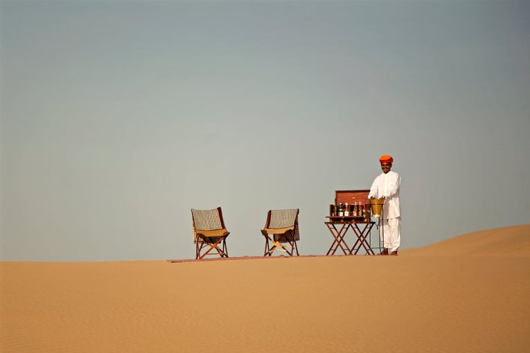 SUJÁN The Serai, Jaisalmer, Indie – Rajasthan Sundowner TS 