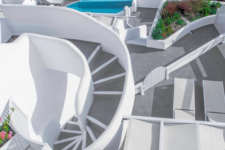 Santorini Secret Suites & Spa Stairs